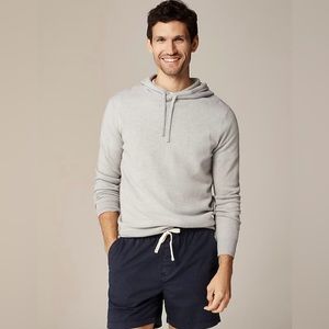 Men’s J. Crew 100% Cashmere Hoodie - Grey - M - Medium